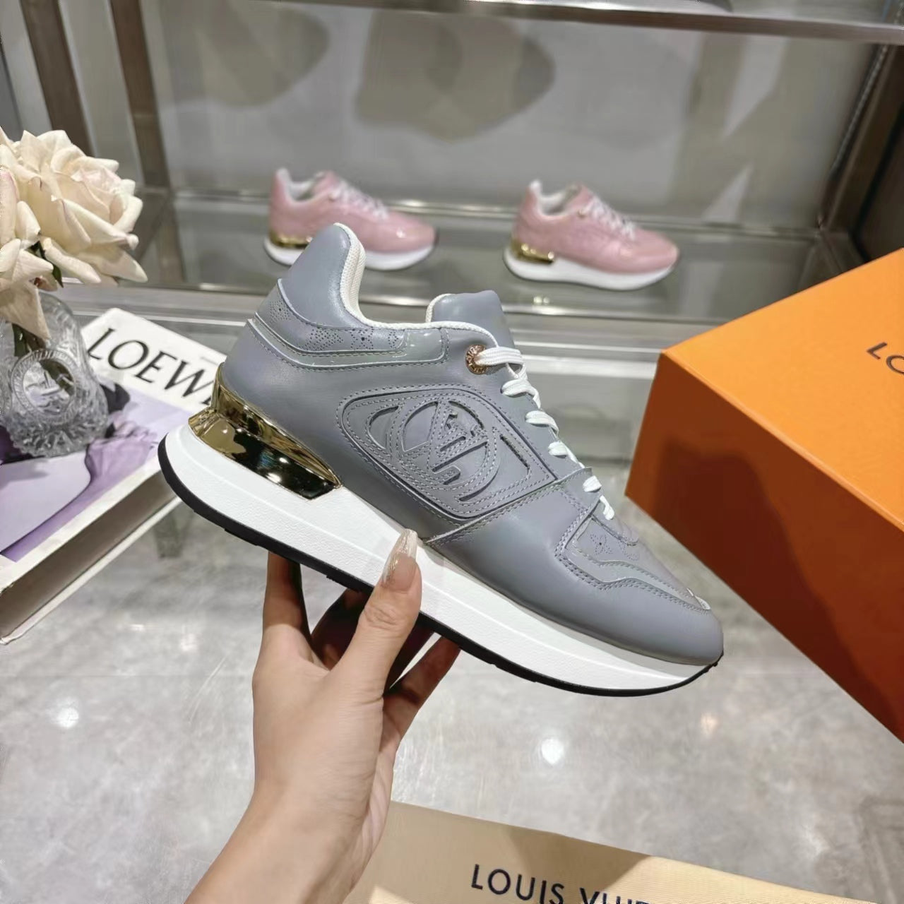Louis Vuitton LV Run Away Sneaker - Grey