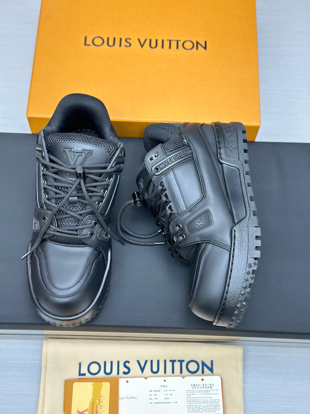Louis Vuitton LV Trainer Sneaker - Black