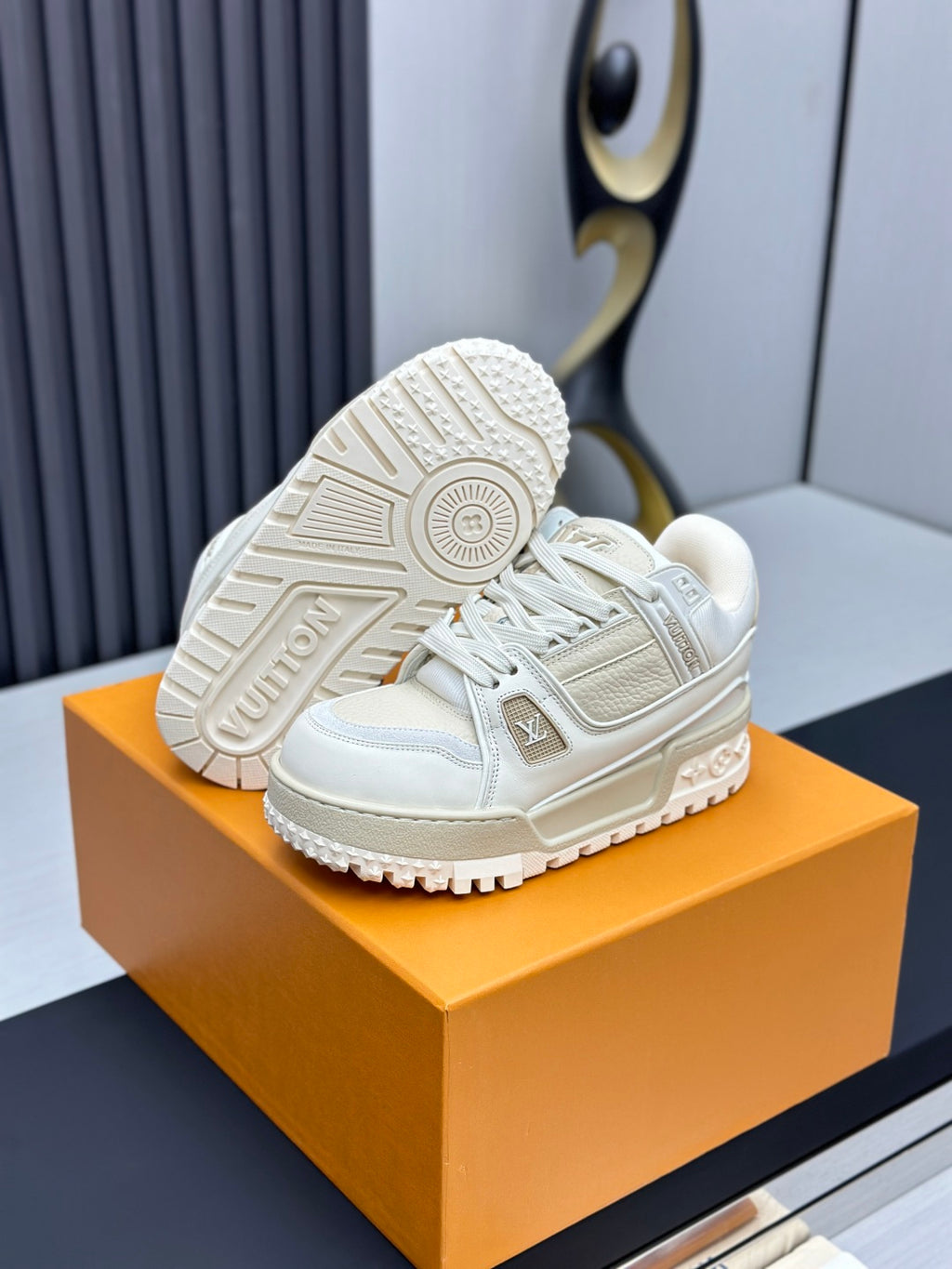Louis Vuitton LV Trainer Sneaker - White