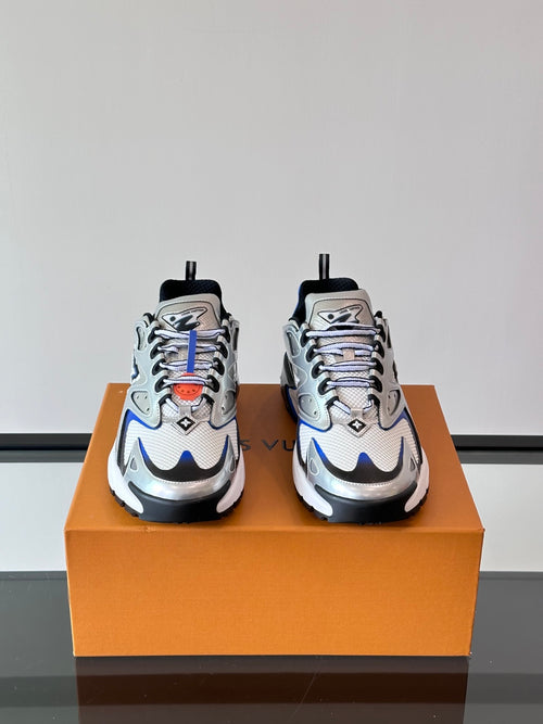Louis Vuitton LV Run Away Pulse Sneaker - Grey/Blue