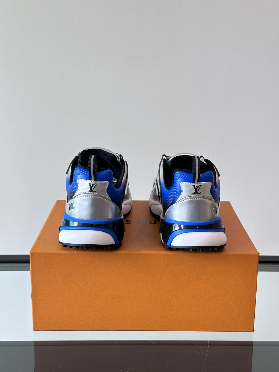 Louis Vuitton LV Run Away Pulse Sneaker - Grey/Pink