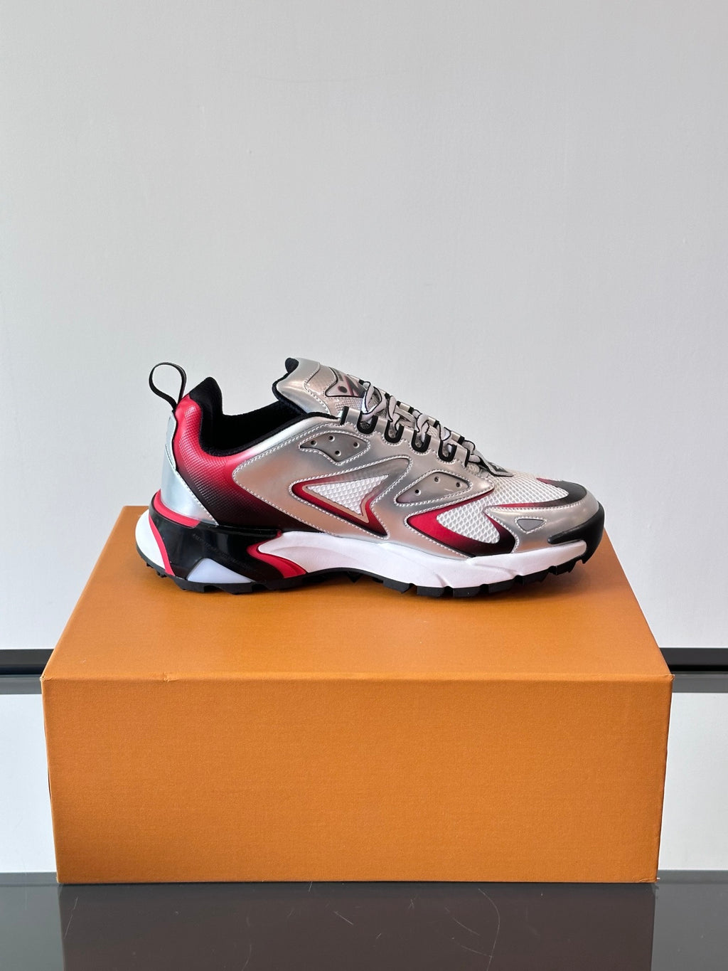 Louis Vuitton LV Run Away Pulse Sneaker - Grey/Blue