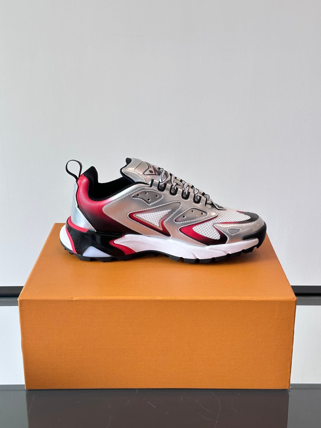 Louis Vuitton LV Run Away Pulse Sneaker - Grey/Blue