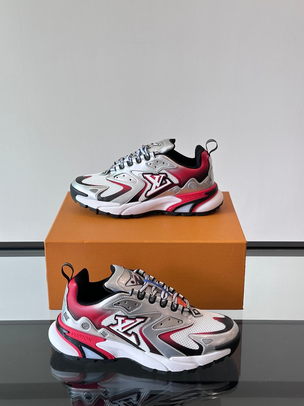 Louis Vuitton Run Away Sneaker - Silver/Multi