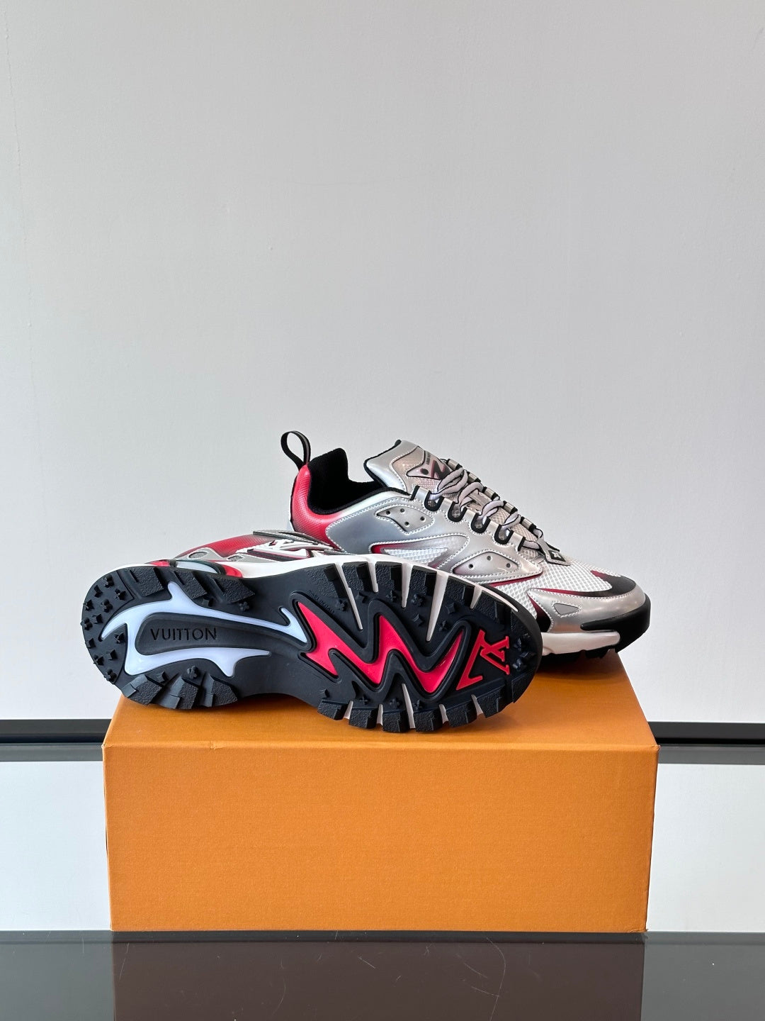 Louis Vuitton Run Away Sneaker - Silver/Multi