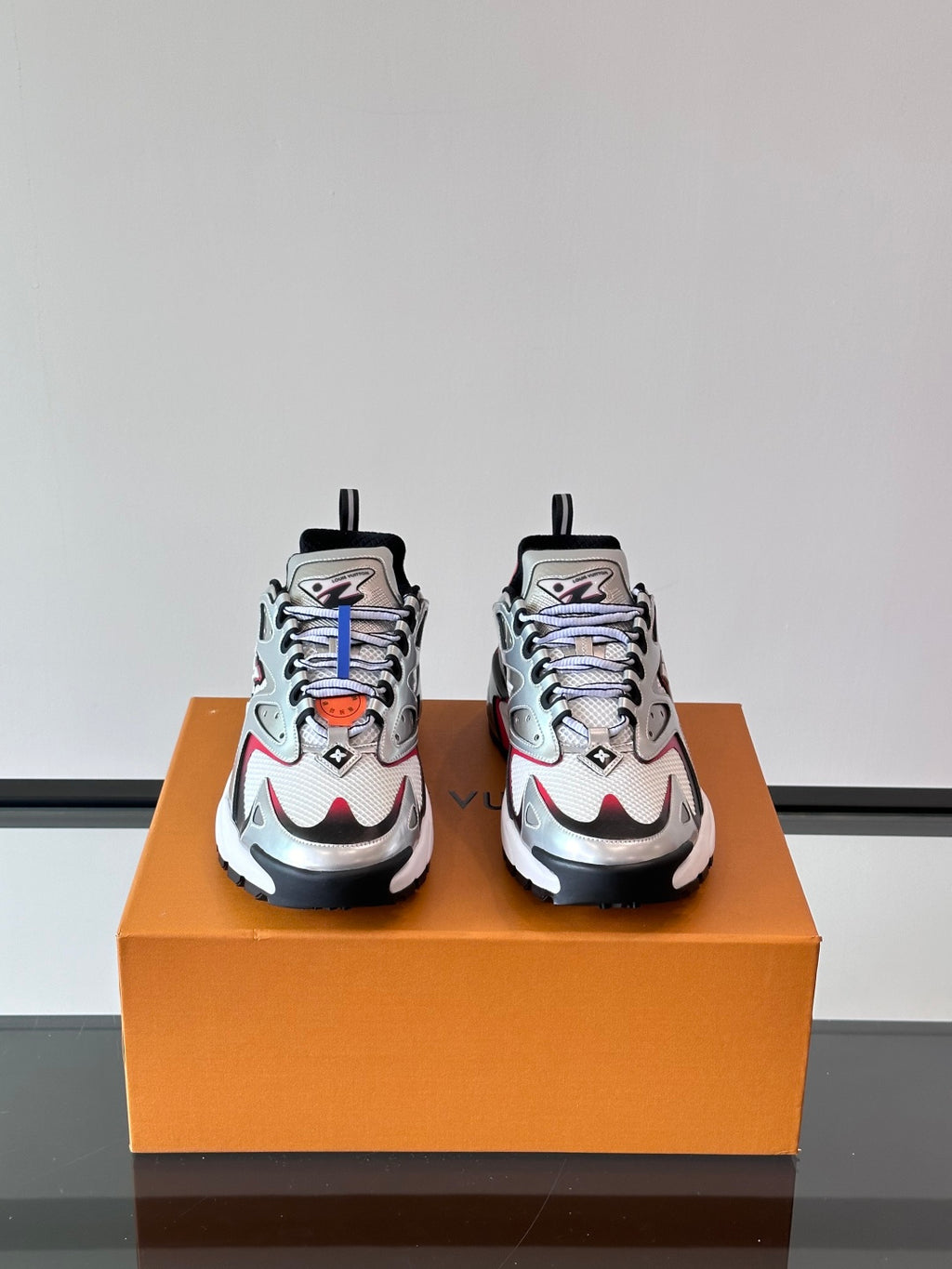 Louis Vuitton Run Away Sneaker - Silver Yellow