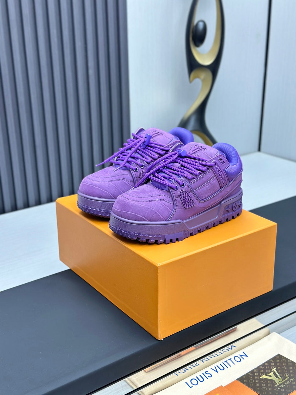 Louis Vuitton LV Trainer Sneaker - Purple