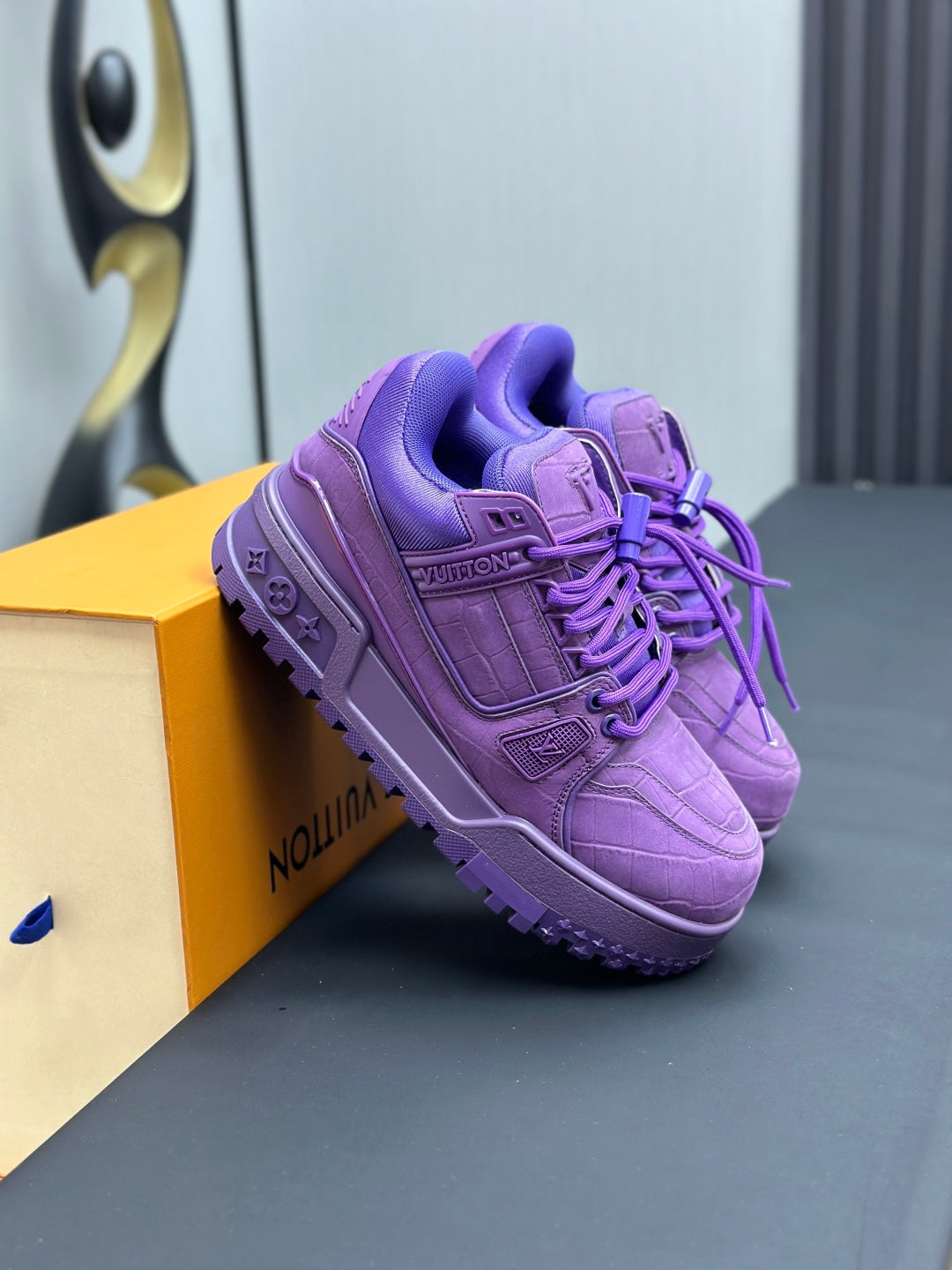 Louis Vuitton LV Trainer Sneaker - Purple
