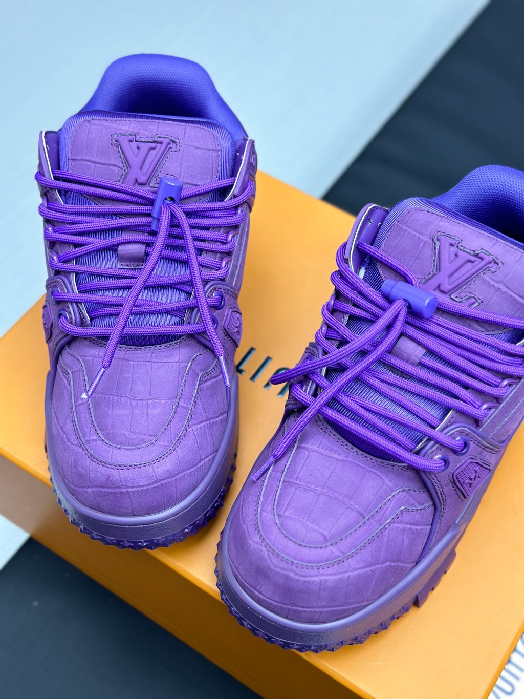 Louis Vuitton LV Trainer Sneaker - Purple