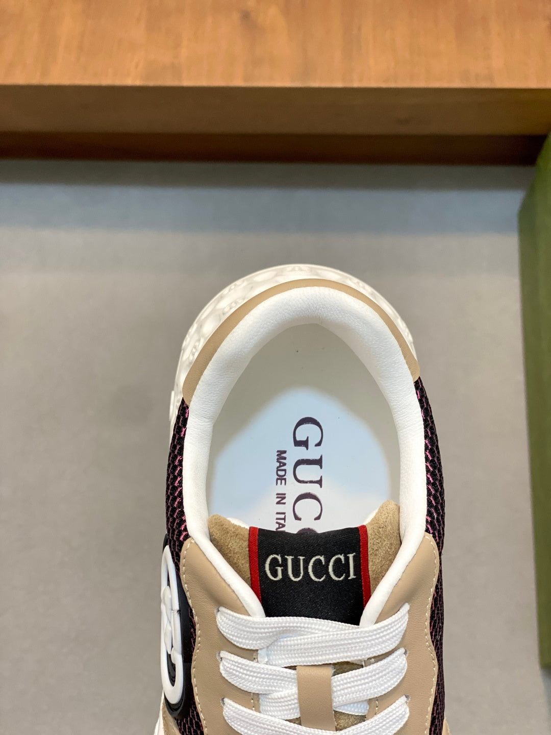 Gucci Interlocking G Mesh Sneakers