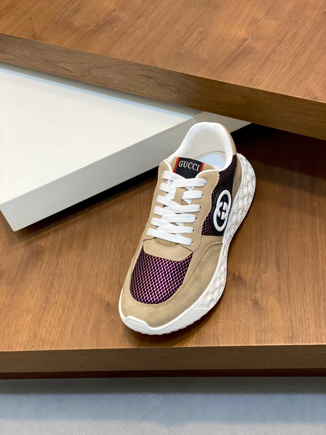 Gucci Interlocking G Mesh Sneakers
