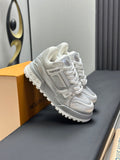 Louis Vuitton LV Trainer Sneaker - Silver Metallic