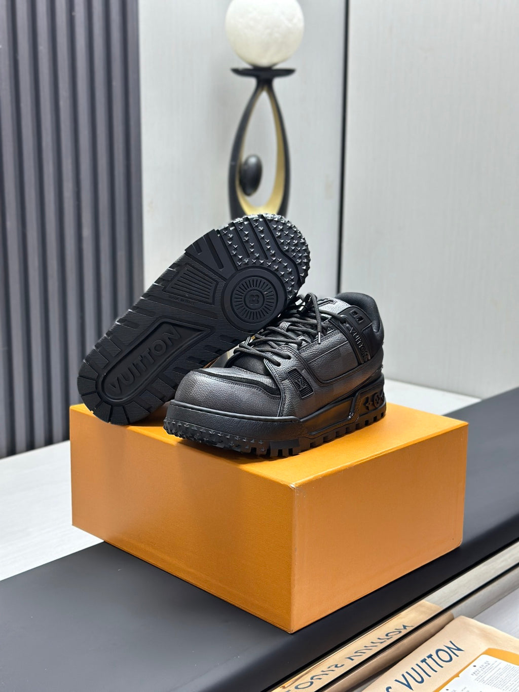 Louis Vuitton LV Trainer Sneaker - All Black