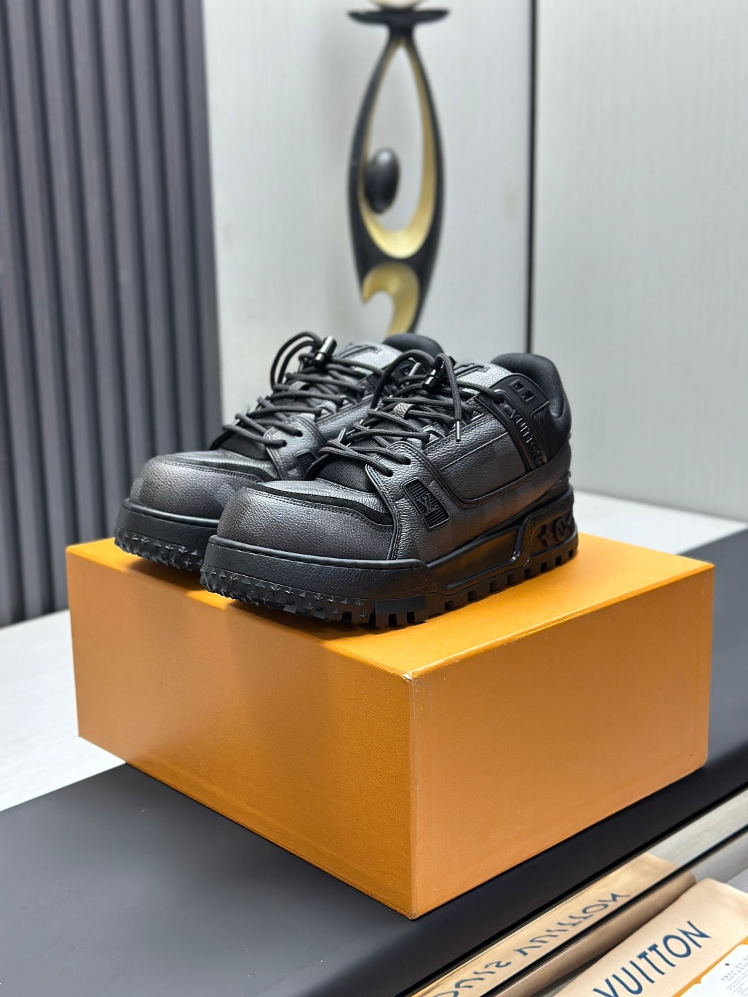 Louis Vuitton LV Trainer Sneaker - All Black
