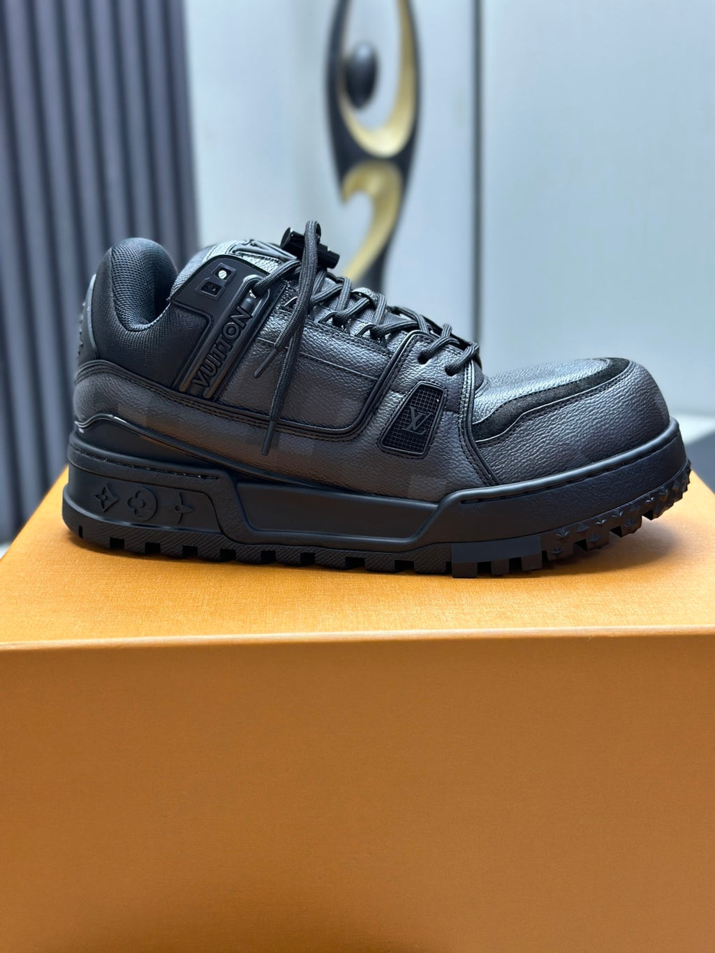 Louis Vuitton LV Trainer Sneaker - All Black