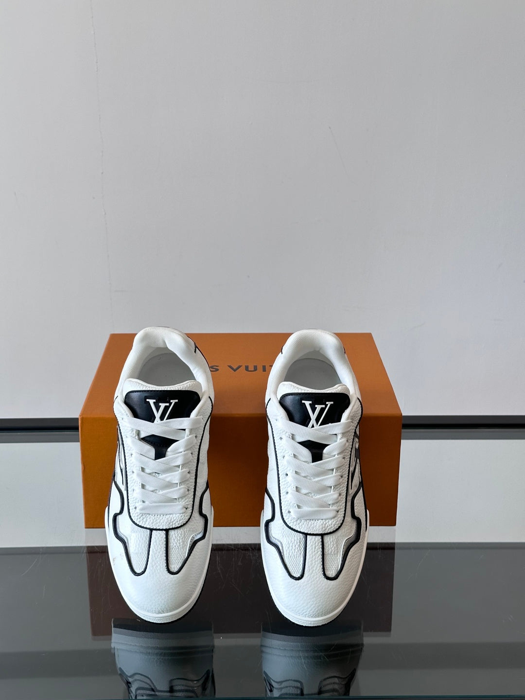 Louis Vuitton LV Trainer Sneaker - White Blue