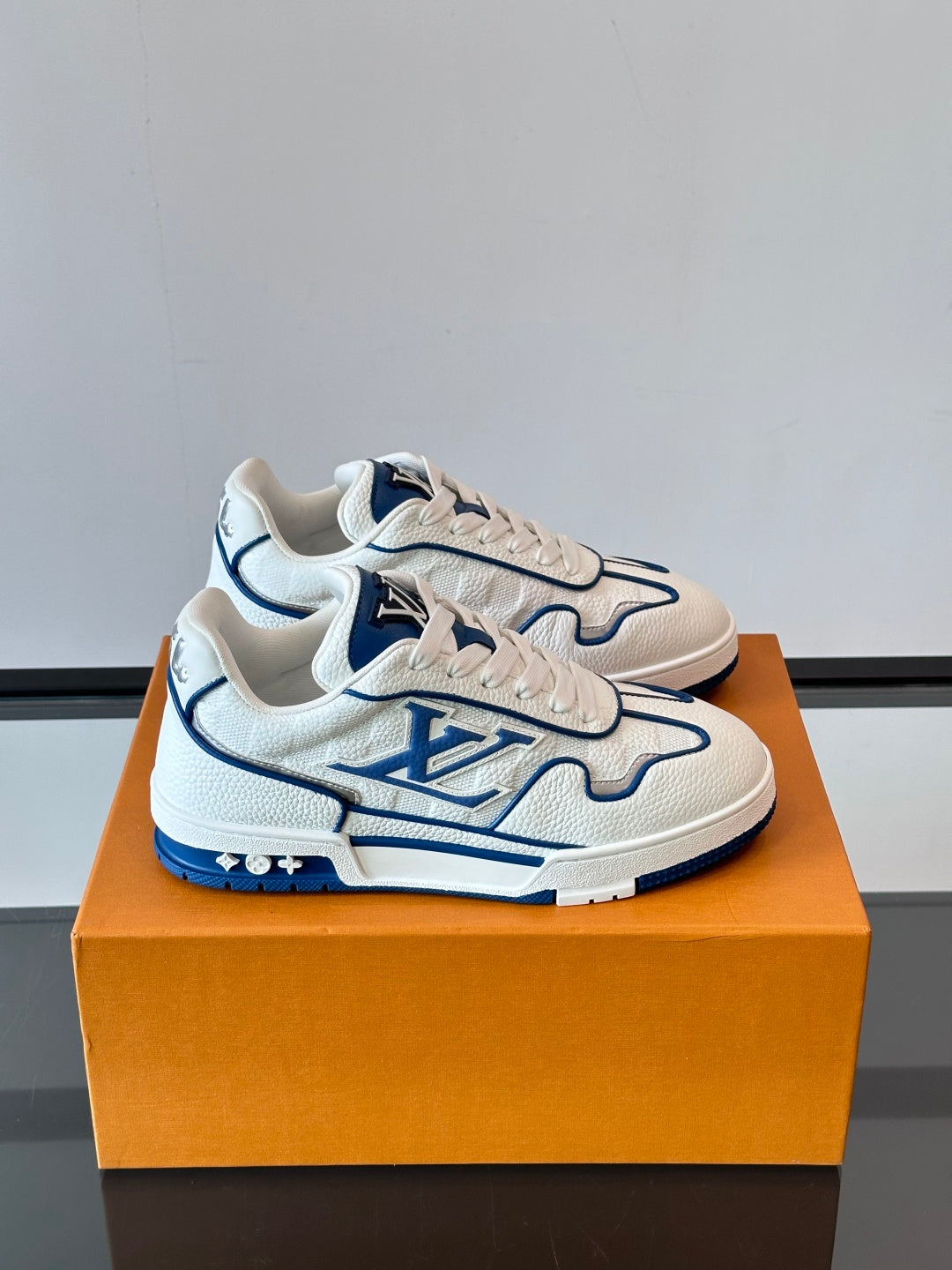 Louis Vuitton LV Trainer Sneaker White Green