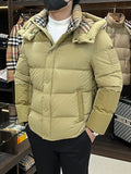 Burberry Detachable Hood Puffer Jacket