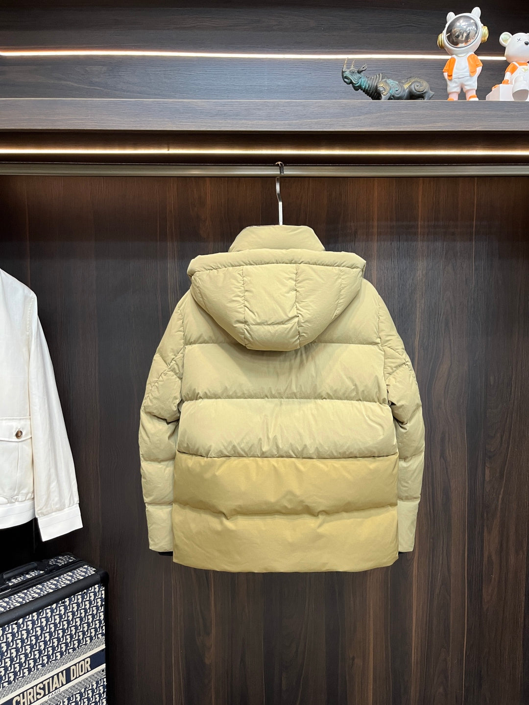 Burberry Detachable Hood Puffer Jacket
