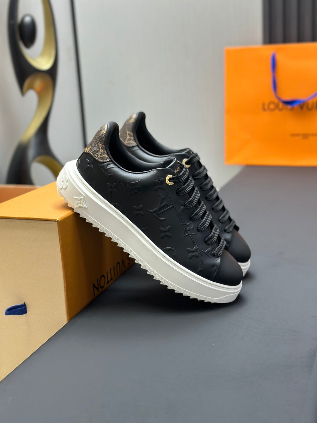 Louis Vuitton Time Out Sneaker - Black