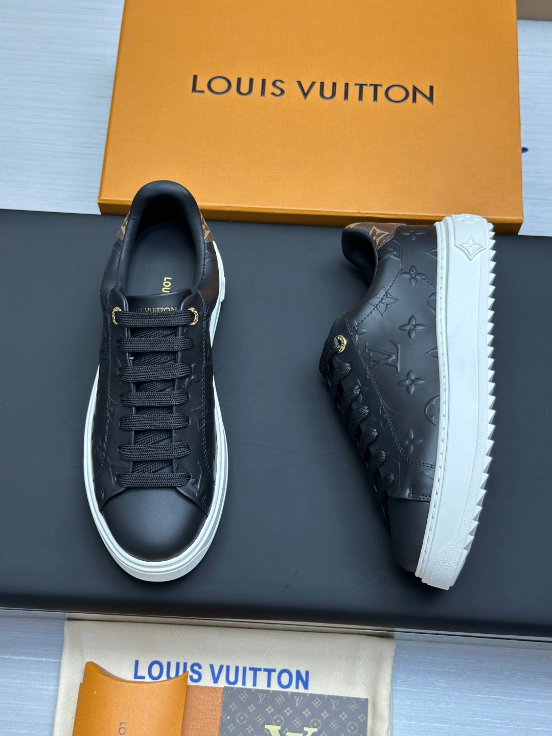 Louis Vuitton Time Out Sneaker - Black