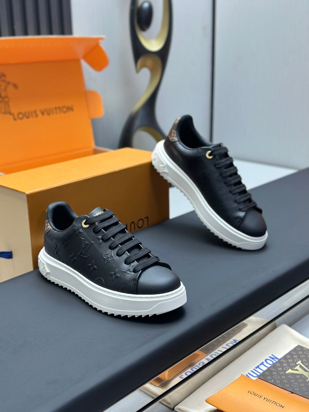 Louis Vuitton Time Out Sneaker - Black