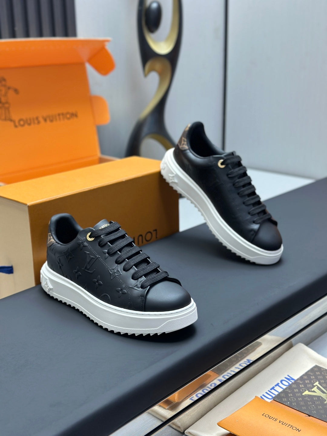 Louis Vuitton Time Out Sneaker - Black