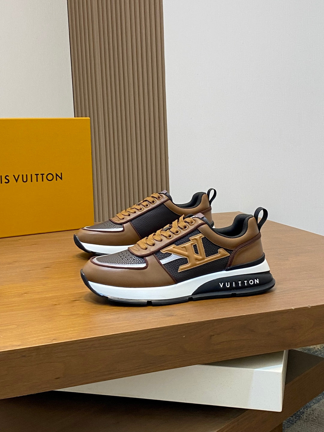 Louis Vuitton Run Away Sneaker - Brown/Tan