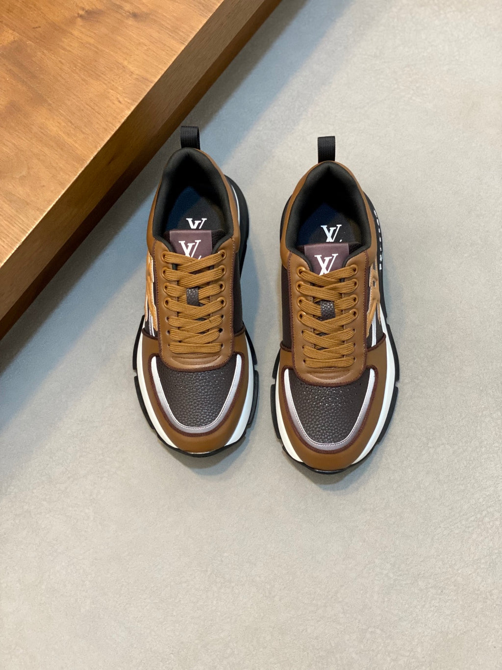 Louis Vuitton Run Away Sneaker - Brown/Tan