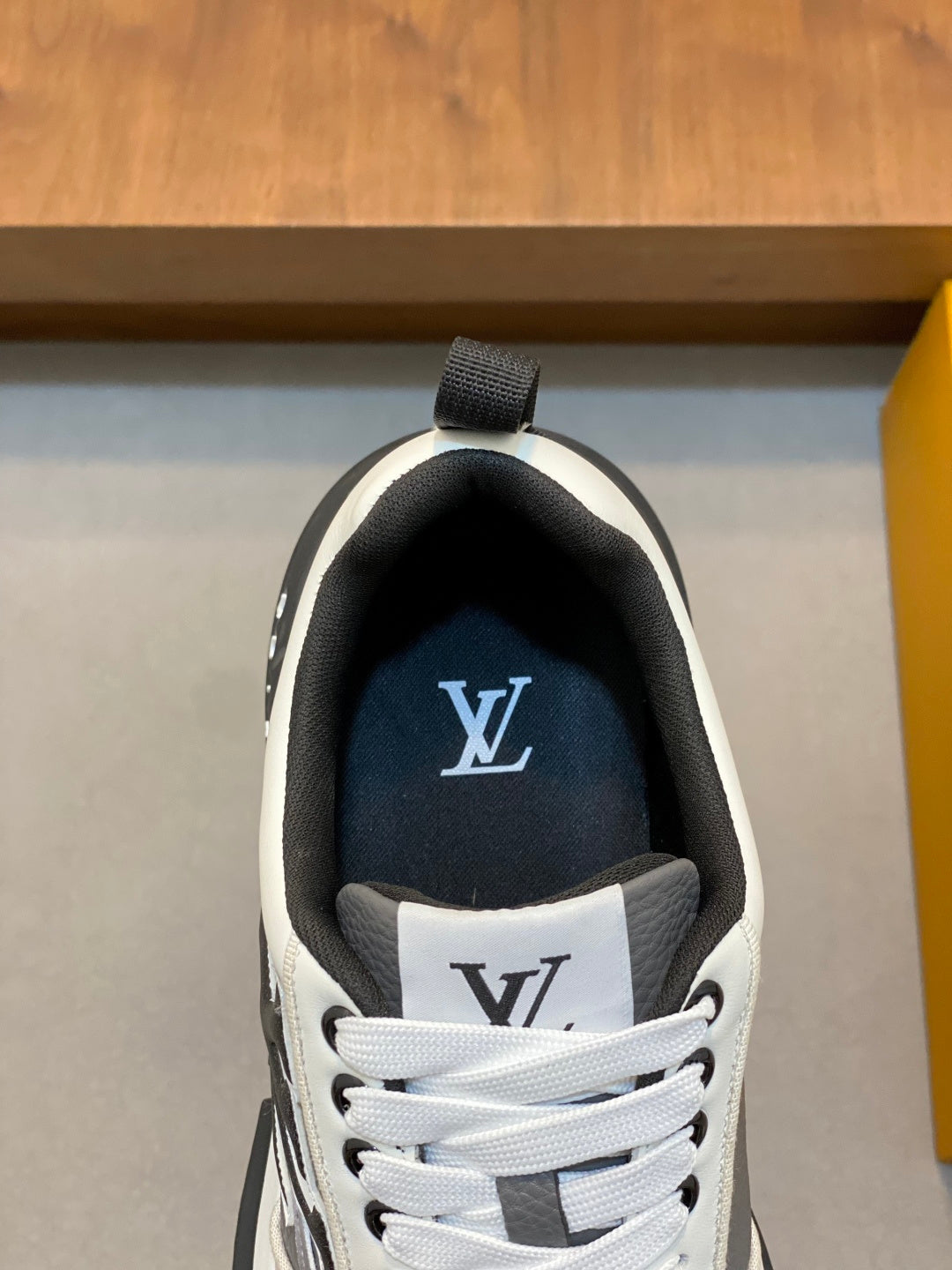 Louis Vuitton Run Away Sneaker - White/Black/Grey
