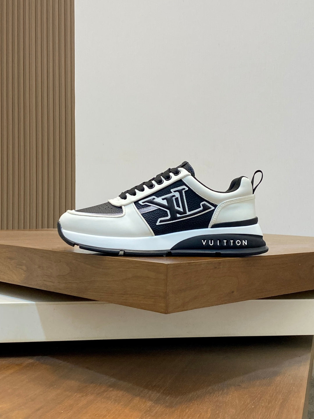 Louis Vuitton Run Away Sneaker - White/Black/Grey
