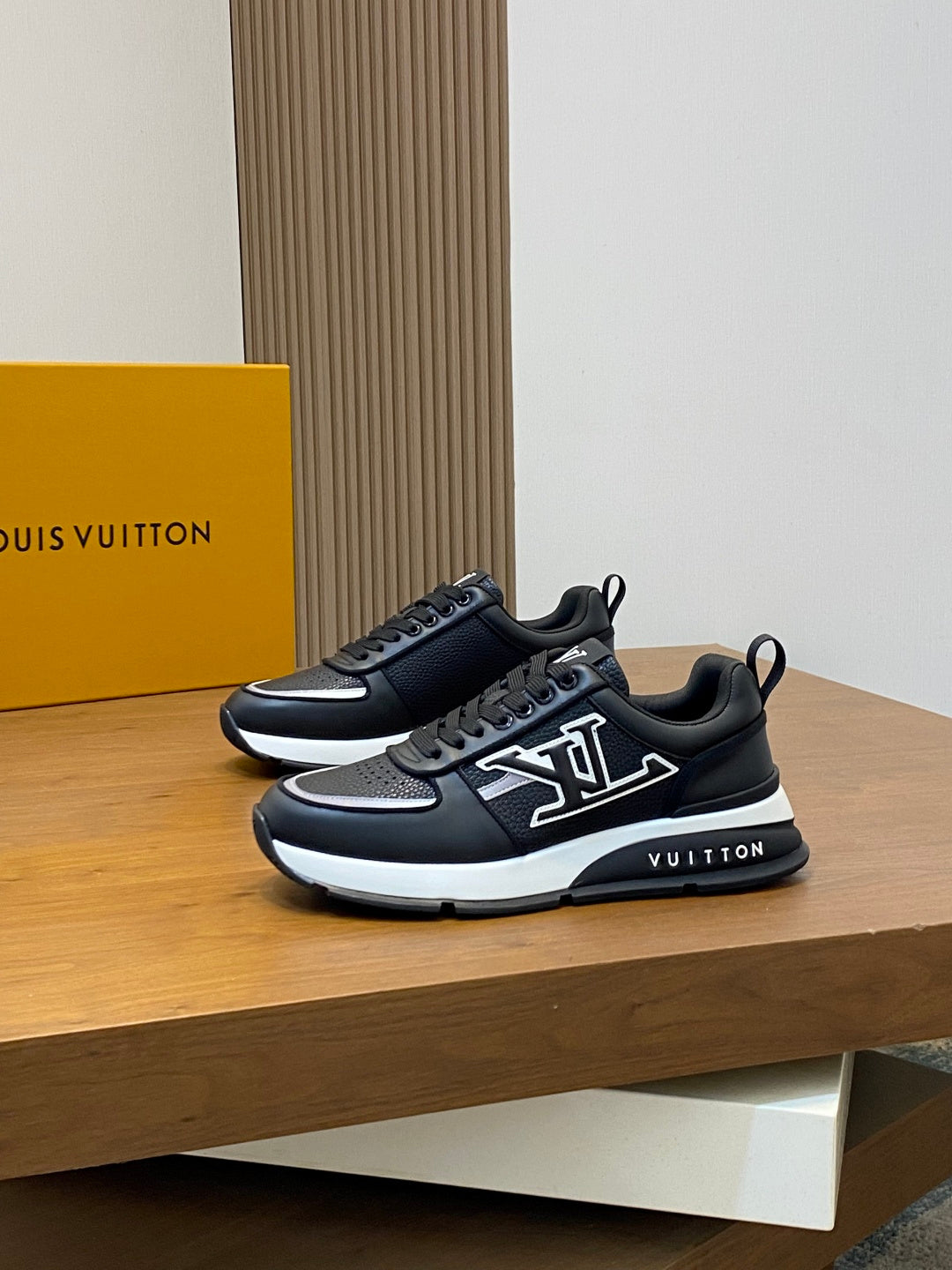 Louis Vuitton Run Away Sneaker - Black/White