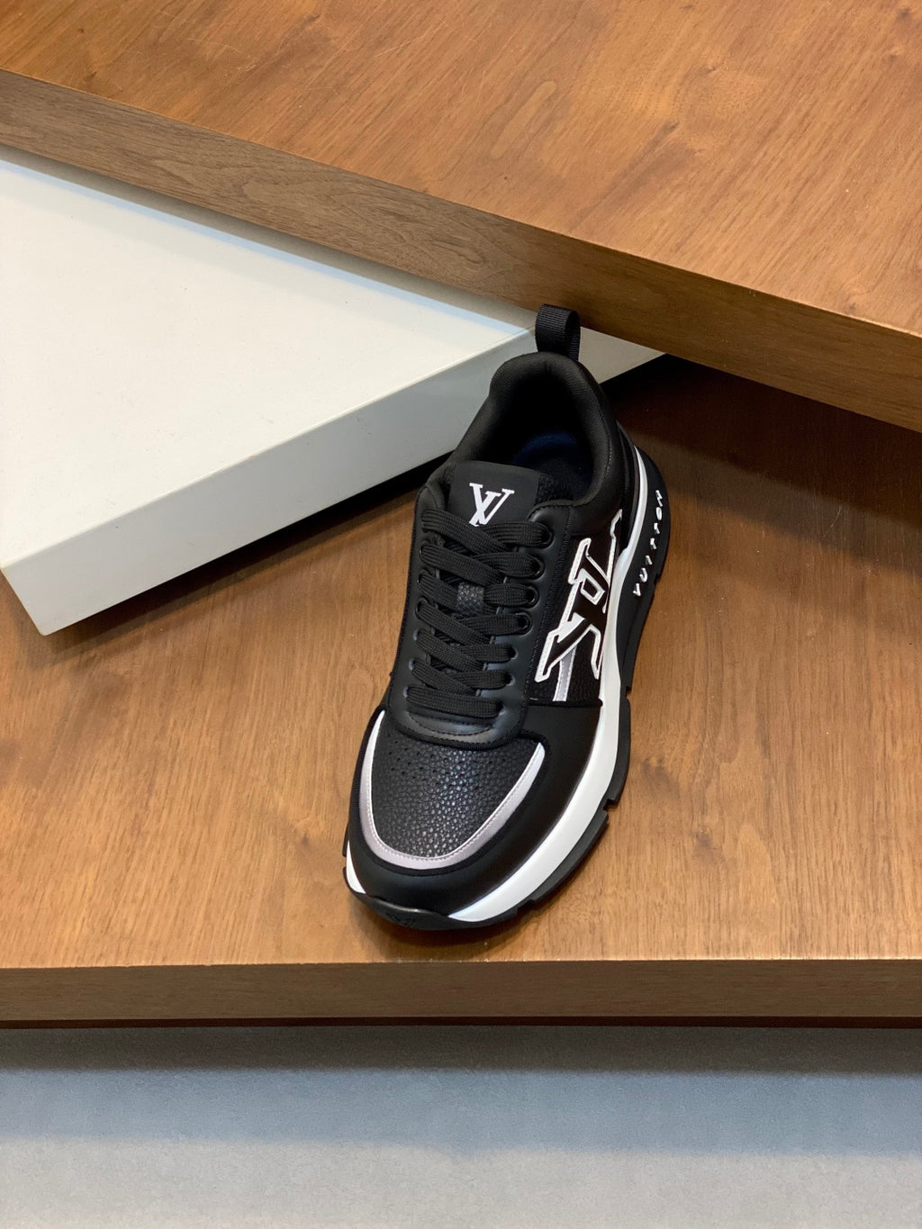 Louis Vuitton Run Away Sneaker - Black/White