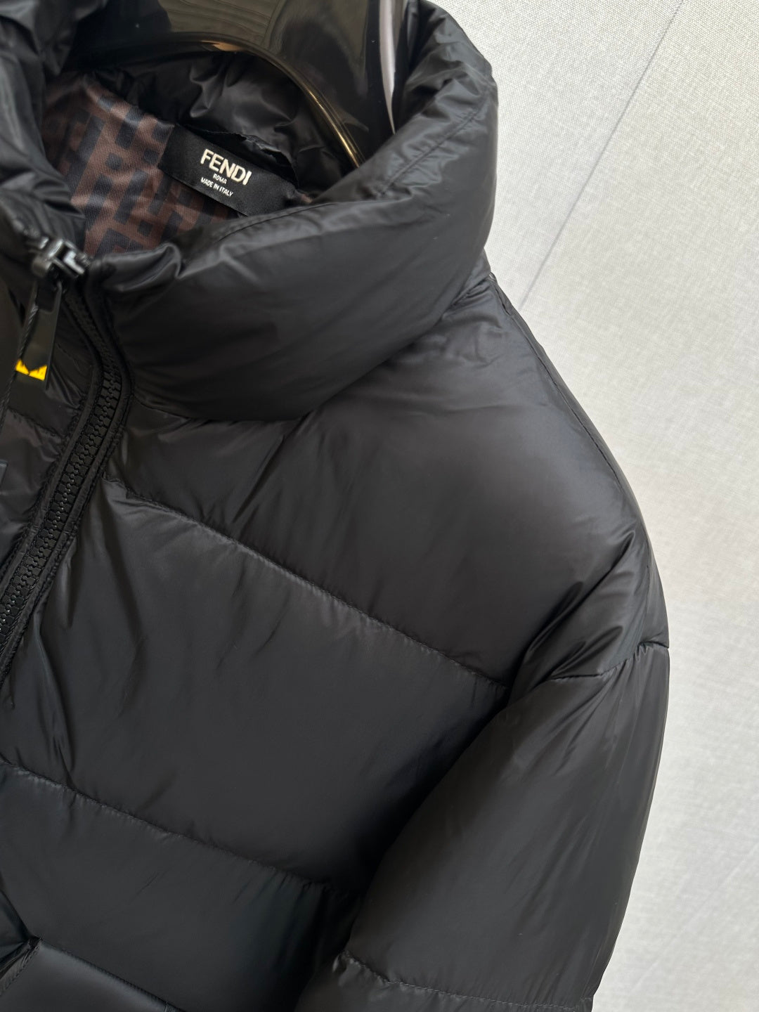 Fendi Black Puffer Jacket
