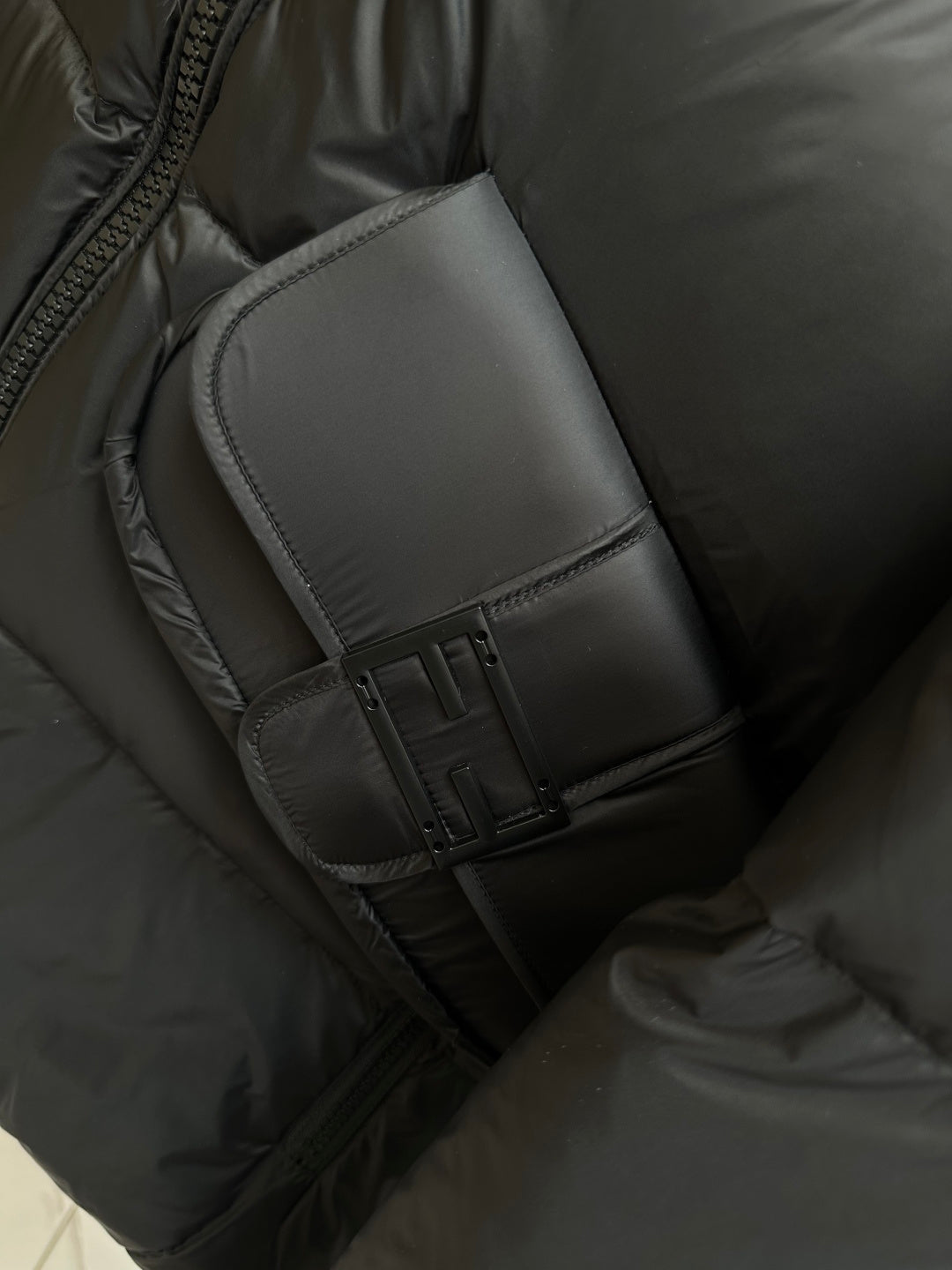 Fendi Black Puffer Jacket