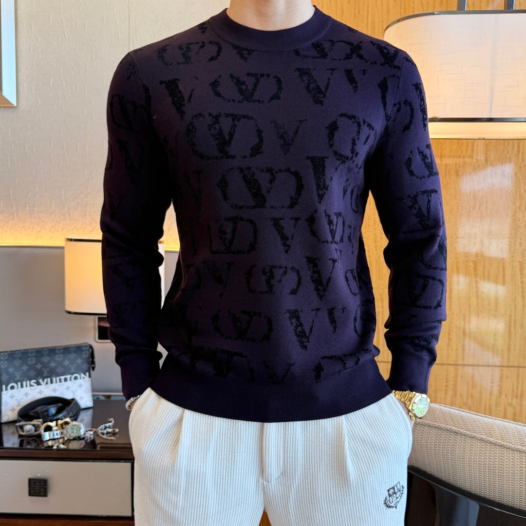 Valentino VLogo Signature Jacquard Sweatshirt