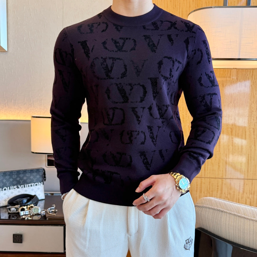 Valentino VLogo Signature Jacquard Sweatshirt