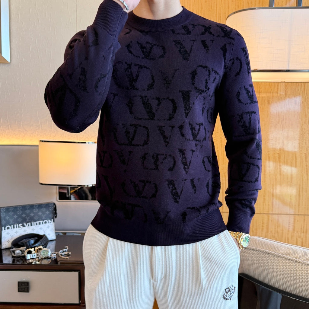 Valentino VLogo Signature Jacquard Sweatshirt