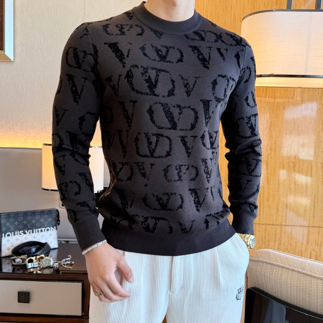 Valentino VLogo Signature Jacquard Sweatshirt