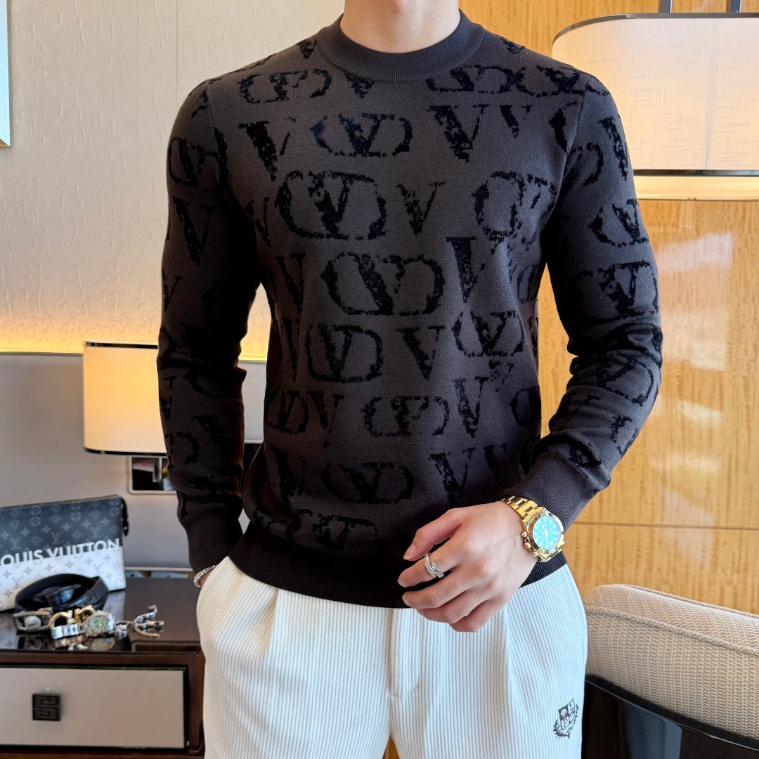 Valentino VLogo Signature Jacquard Sweatshirt