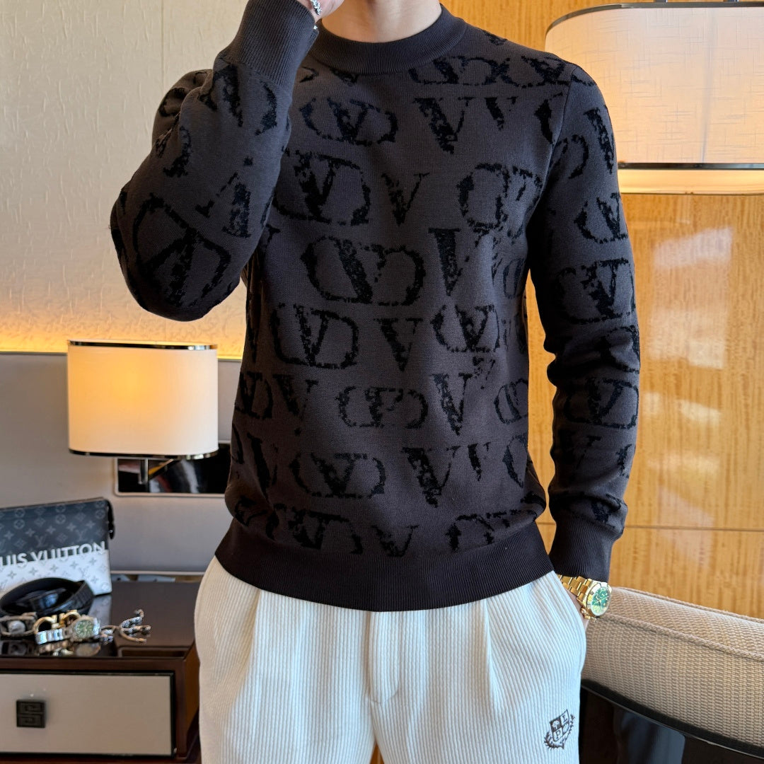 Valentino VLogo Signature Jacquard Sweatshirt