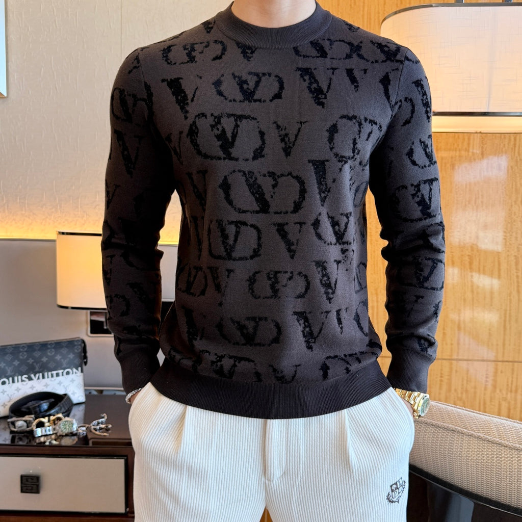 Valentino VLogo Signature Jacquard Sweatshirt