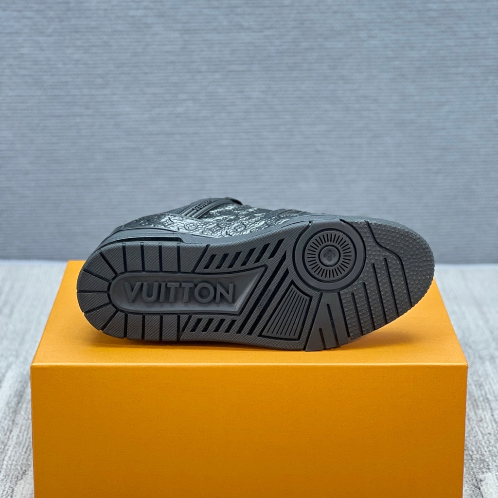Louis Vuitton LV Trainer Sneaker - All Black Patent