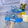 Louis Vuitton LV Ollie Sneaker - Blue Denim Paisley