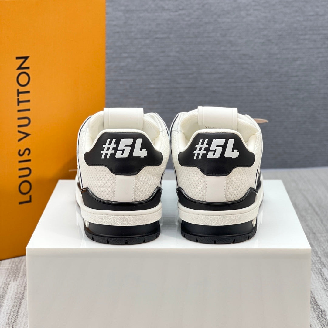 Louis Vuitton LV Trainer Sneaker - White/Black #54