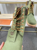 LV x Timberland Boots - Sage Green Monogram Collaboration