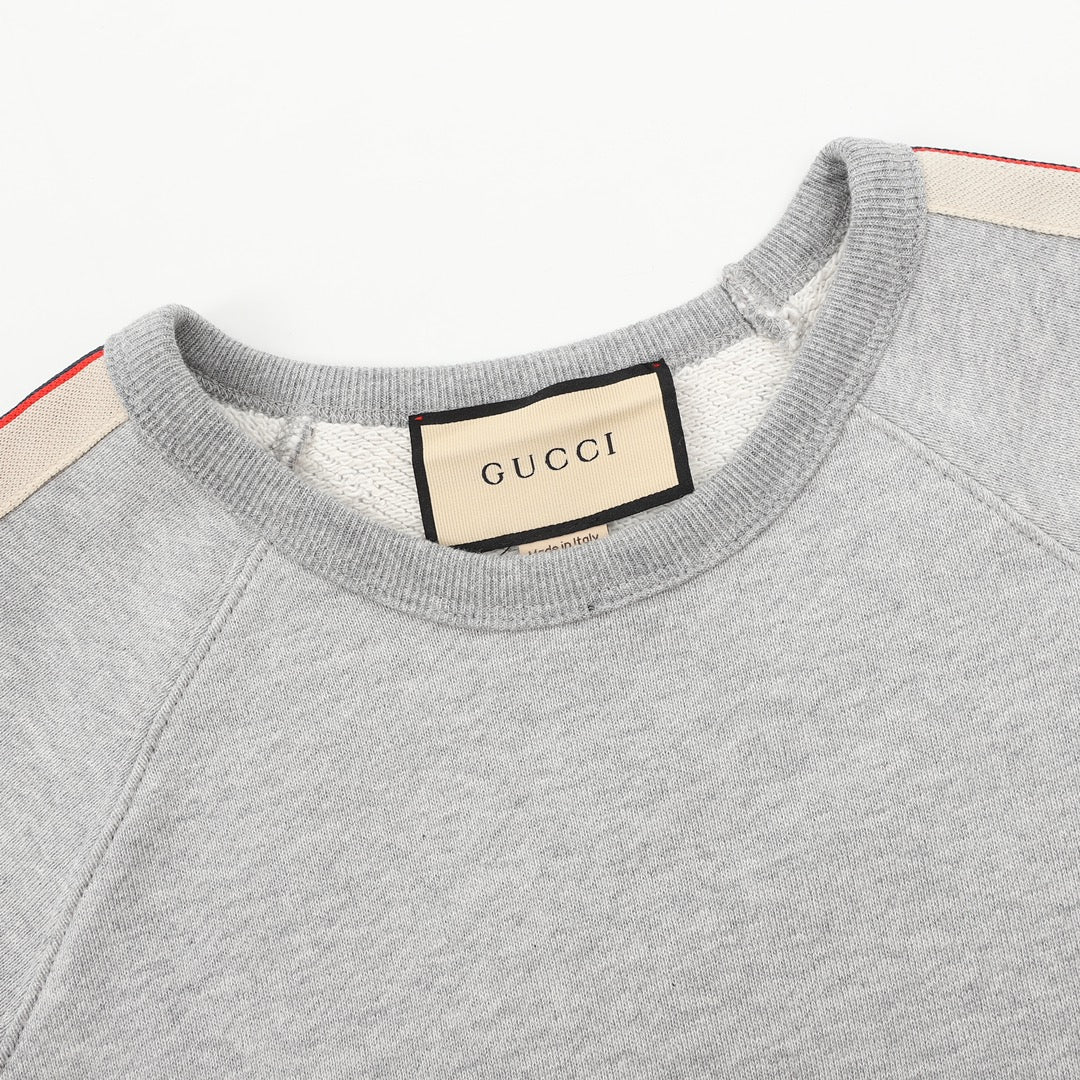 Gucci GG Stripe Sleeve Sweatshirt