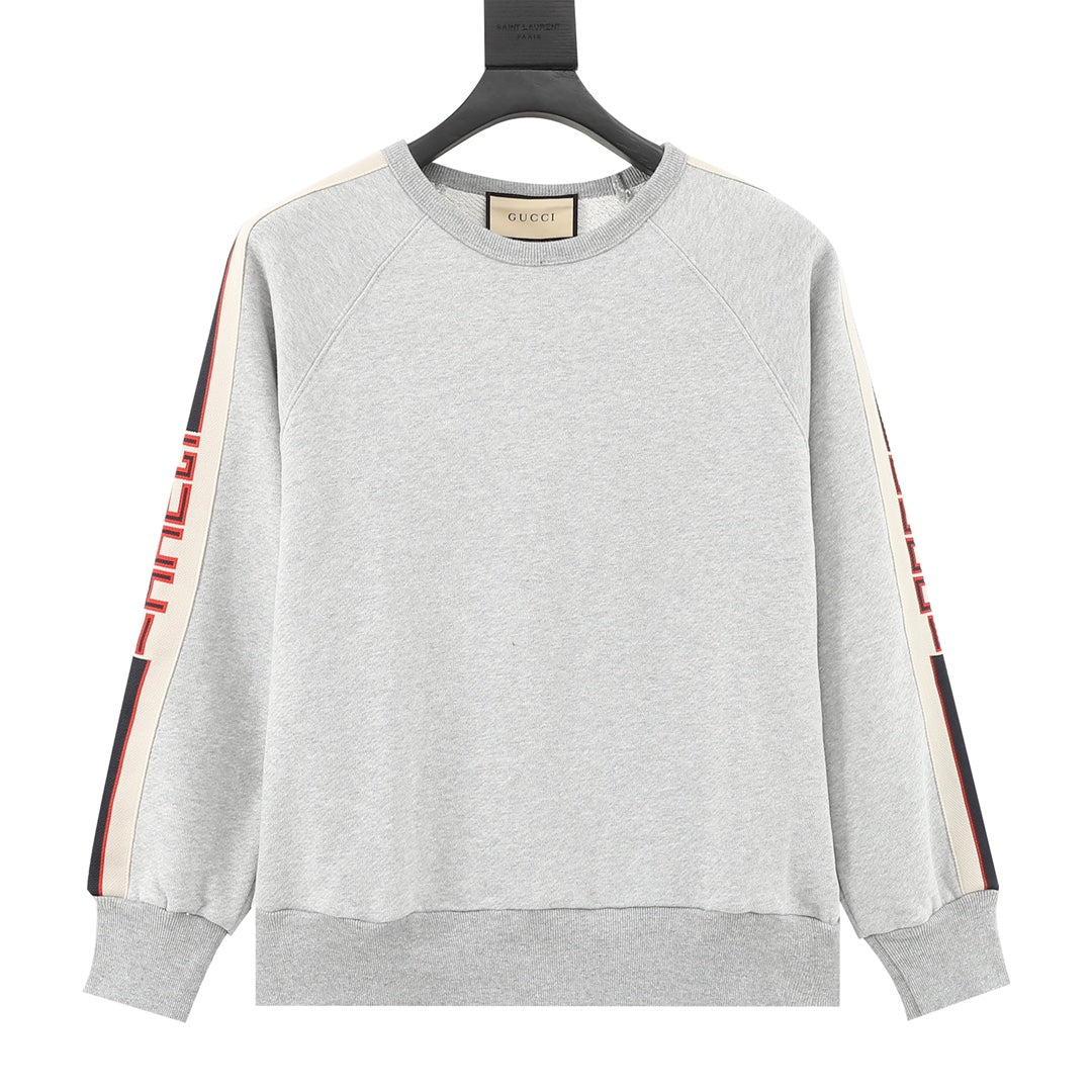Gucci GG Stripe Sleeve Sweatshirt