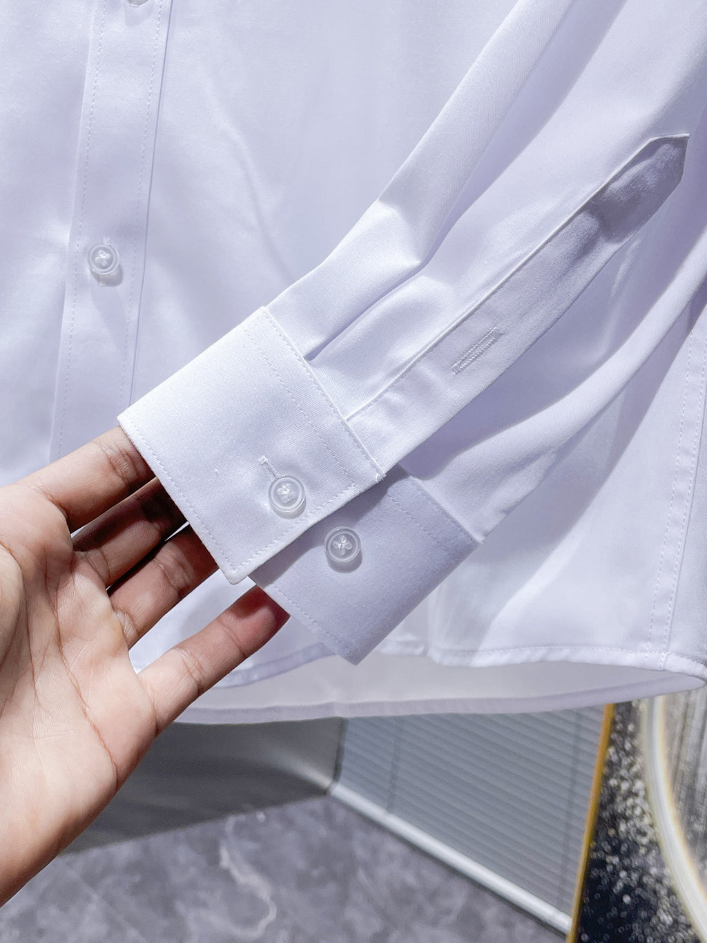 Royal Crest Embroidered Dress Shirt