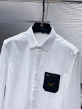 Dolce & Gabbana DG Logo Pin Dress Shirt